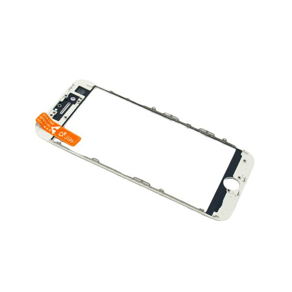 Staklo touch screen-a za Iphone 8/Iphone SE 2020 sa frejmom + oca white - EP3047601