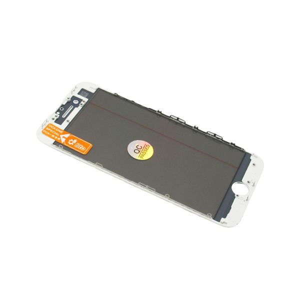 Staklo touch screen-a za Iphone 8/Iphone SE 2020 sa frejmom + oca i polaroid white ORG - EP3040664