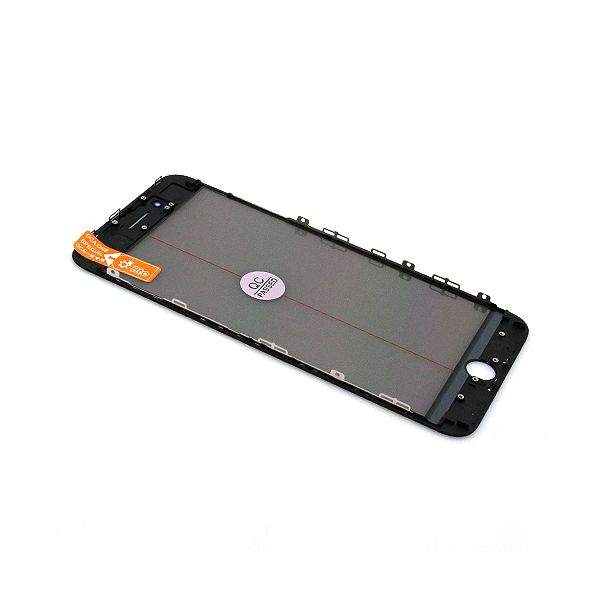 Staklo touch screen-a za Iphone 8 Plus sa frejmom + oca I polaroid black ORG - EP3031847