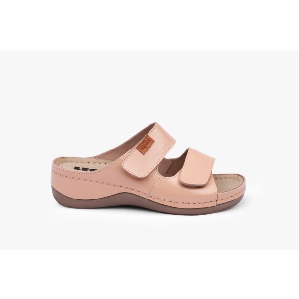 LEON Ženska papuča Selana- puder lak - 931- PU