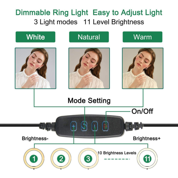 Selfie LED Ring light CXB-260 sa stalkom - 060188