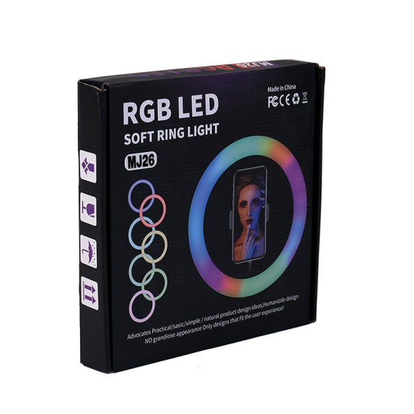 Selfie LED Ring light color sa stalkom 26cm - 052990