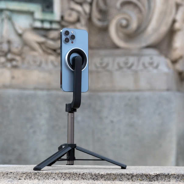 Selfie stick + mini tripod/stabilizator magnetic - 216085-1