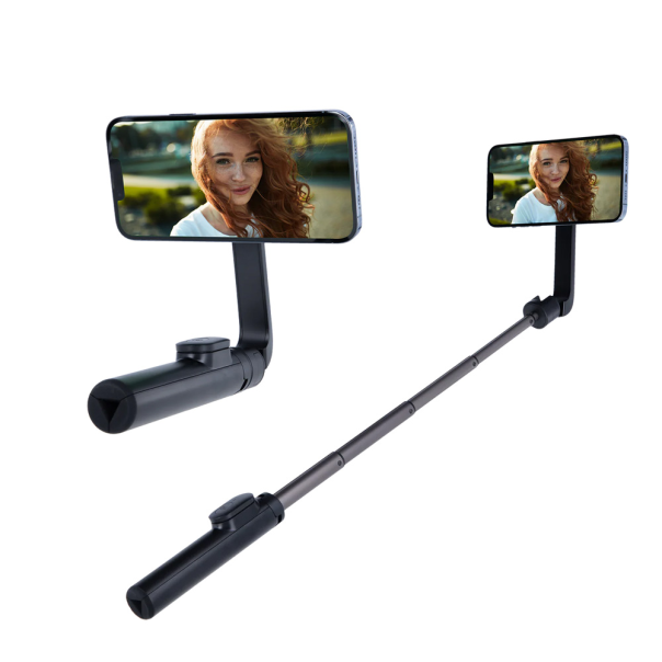 Selfie stick + mini tripod/stabilizator magnetic - 216085-1