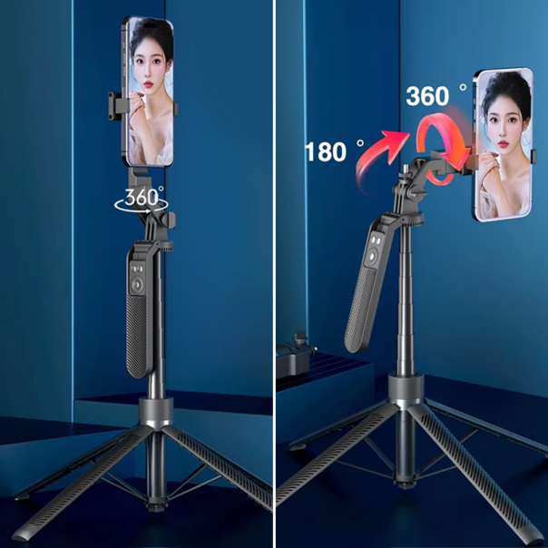 Selfie stick A14 + tripod crni - 215553