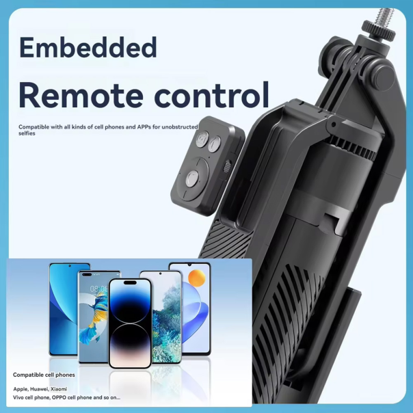 Selfie stick A14 + tripod crni - 215553