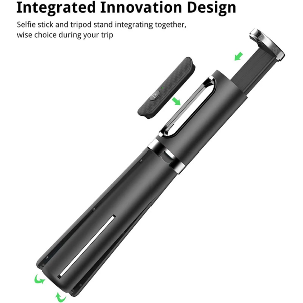 Selfie stick Seajic Oth-AB202 bluetooth + tripod crni - 617434