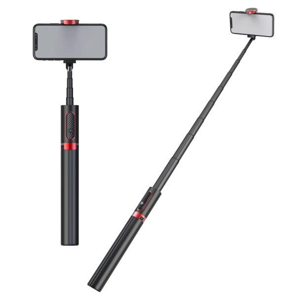 Selfie stick M18 + tripod crni/crveni - 209713