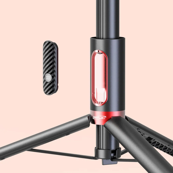 Selfie stick M18 + tripod crni/crveni - 209713