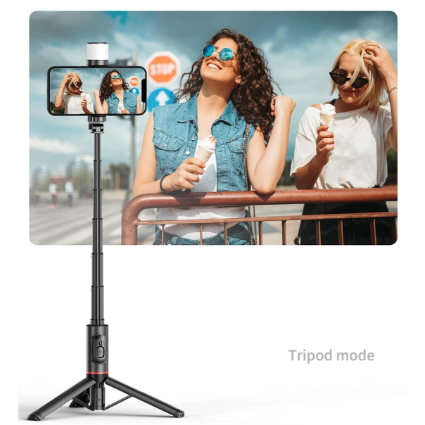 Selfie stick Q12S + tripod beli - 209711