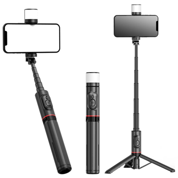 Selfie stick Q12S + tripod crni - 209709