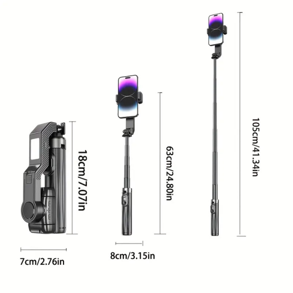 Selfie stick Q31 + tripod crni - 616568