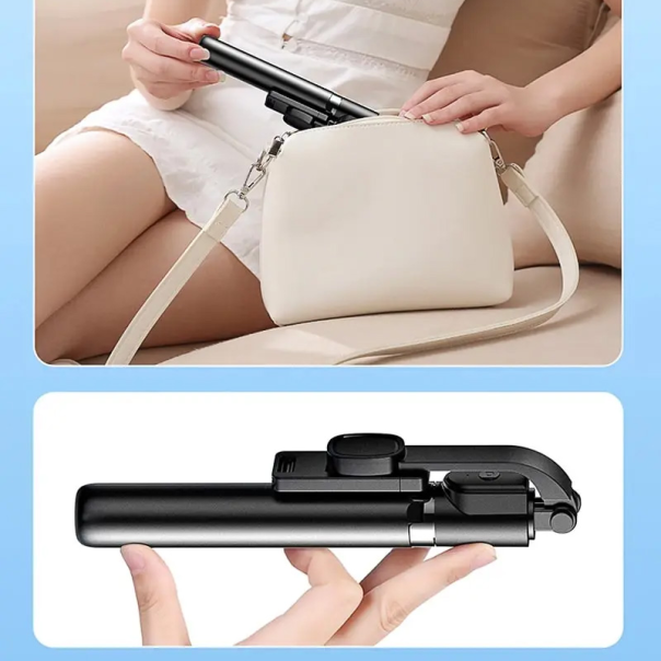 Selfie Stick REMAX Tripod 1.3m P17 crni - 210771