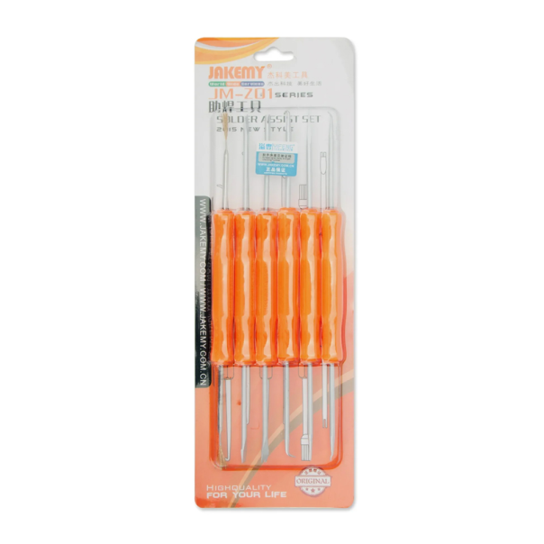 Set alata za lemljenje JAKEMY JM-Z01, 6 u 1 - 213508-1