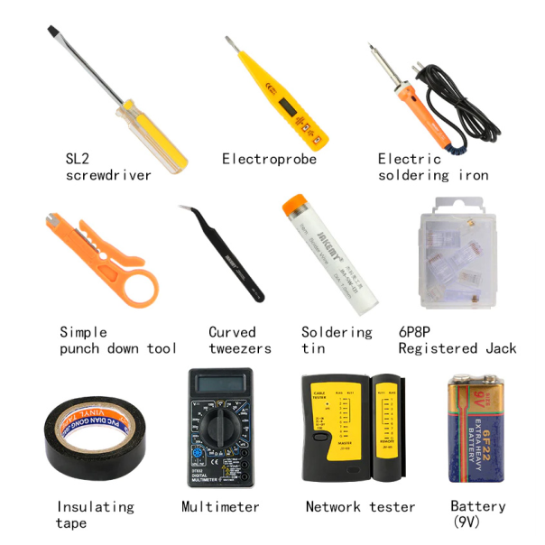 Set alata za mreže (LAN) JAKEMY JM-P15, 17 u 1 - 213517-1