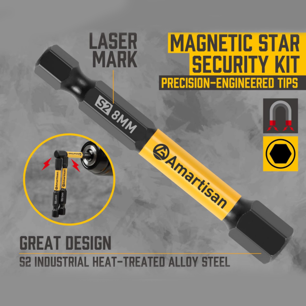 Set bitova Amartisan  JWD 20 kom u mm i incima - 223260