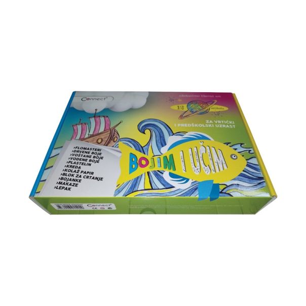 CONNECT Edukativno likovni set Bojim i učim 57998 - 20667