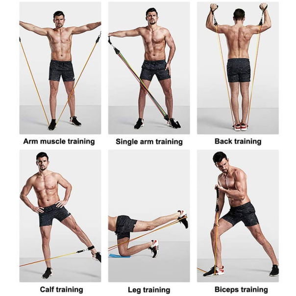 Set elasticnih traka za vezbanje RB-S11 - 050118