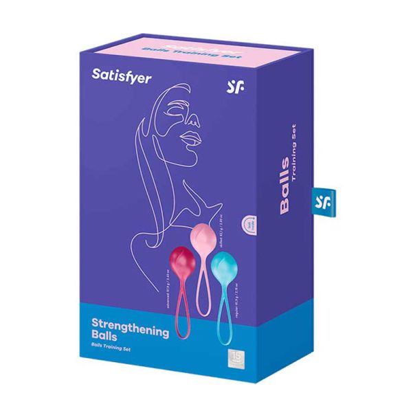 Set Vaginalnih Kuglica Satisfyer Strengthening Balls - 9016501