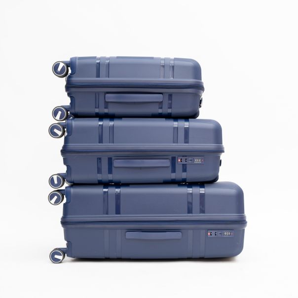 BOLZZ Set kofera voyage 3/1 blue - EP2742341