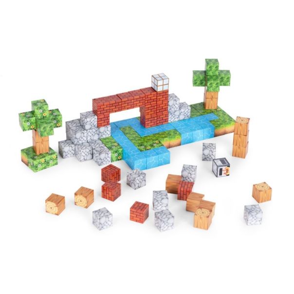 ECO TOYS Set magnetnih kocki za decu – 119 delova - EP2752009