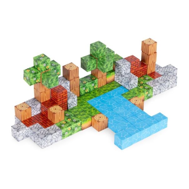 ECO TOYS Set magnetnih kocki za decu – 119 delova - EP2752009