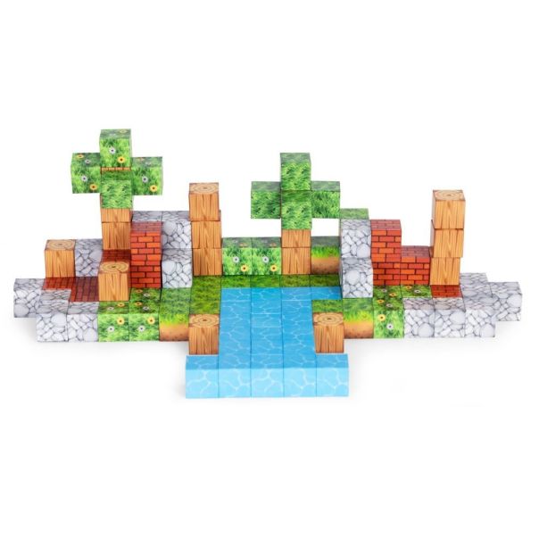 ECO TOYS Set magnetnih kocki za decu – 119 delova - EP2752009