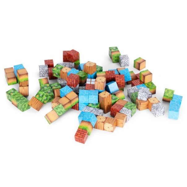 ECO TOYS Set magnetnih kocki za decu – 119 delova - EP2752009