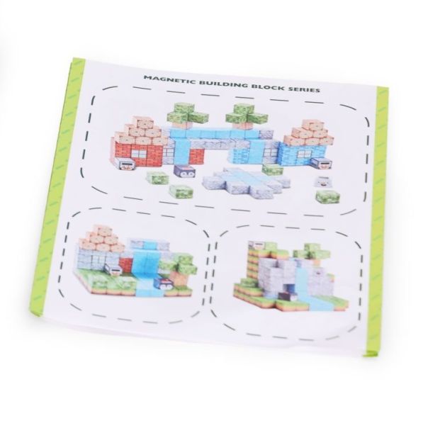 ECO TOYS Set magnetnih kocki za decu – 119 delova - EP2752009