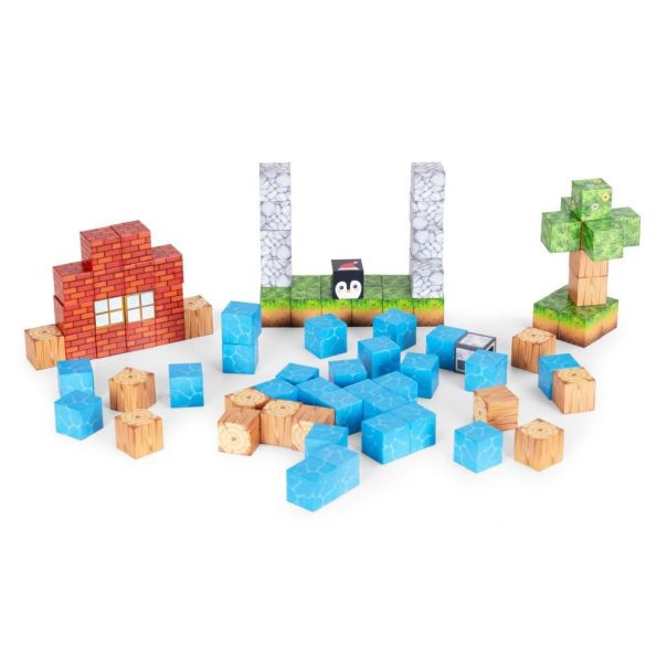 ECO TOYS Set magnetnih kocki za decu – 87 delova - EP2752012