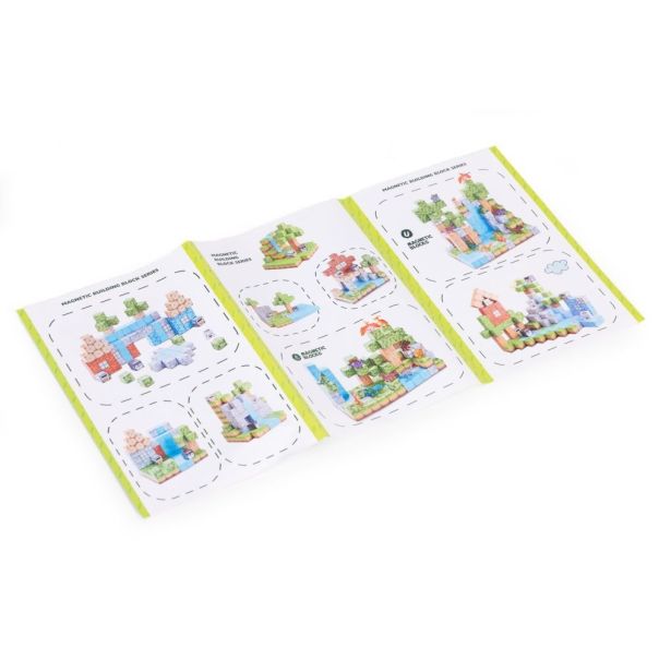 ECO TOYS Set magnetnih kocki za decu – 87 delova - EP2752012