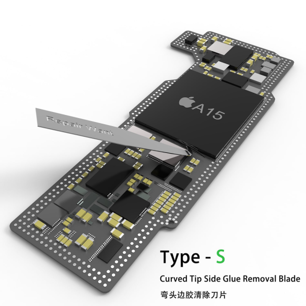 Set nozica za skidanje cipova 2UUL x Repair Want Y-C-S 3 in 1 Blades Set for IC Disassemble - 206281