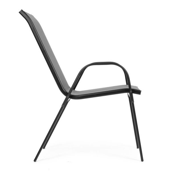 MULTIGARDEN Set od 2 baštenske stolice dark grey - EP2742368