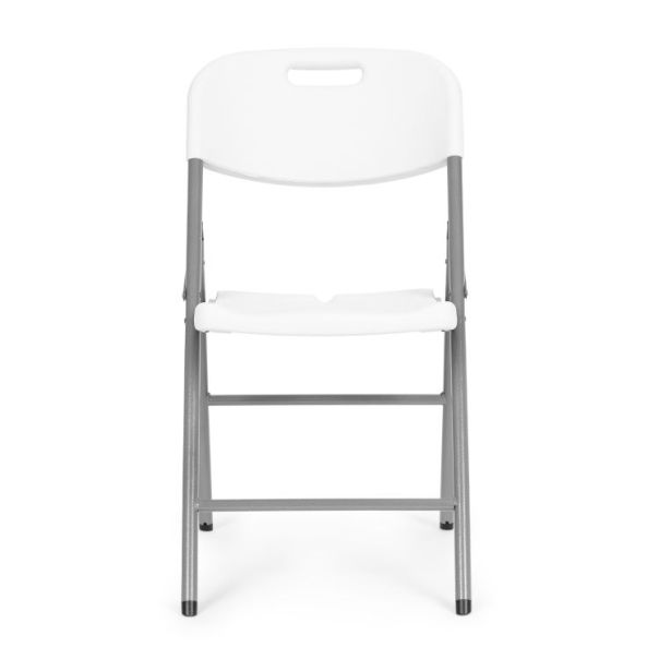 MODERNHOME Set od 2 sklopivih stolica white - HT002