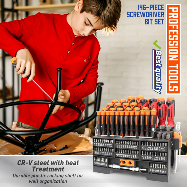 Set šrafcigera Amartisan JWD 146 u 1 - 223257