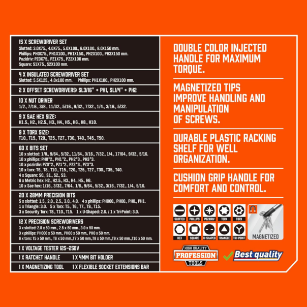 Set šrafcigera Amartisan JWD 146 u 1 - 223257