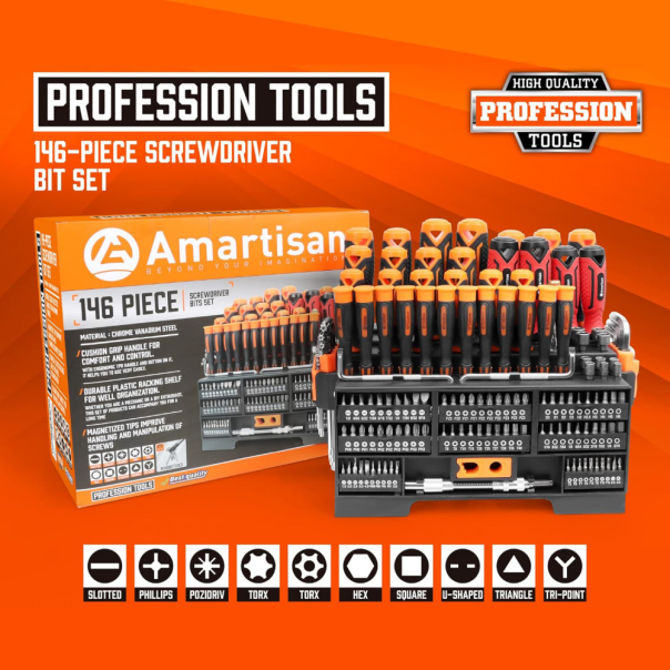 Set šrafcigera Amartisan JWD 146 u 1 - 223257