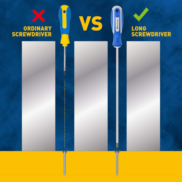 Set šrafcigera Amartisan JWD PH2 krstasti i 2 ravan 300mm - 223261