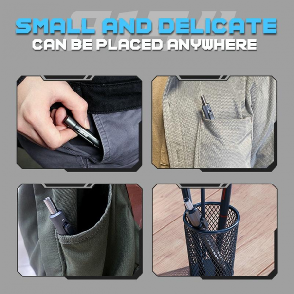 Set šrafcigera automatik JAKEMY JM-8194, 5 u 1 - 213474-1