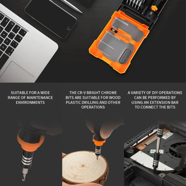 Set šrafcigera JAKEMY JM-8159, 34 u 1 - 213479-1