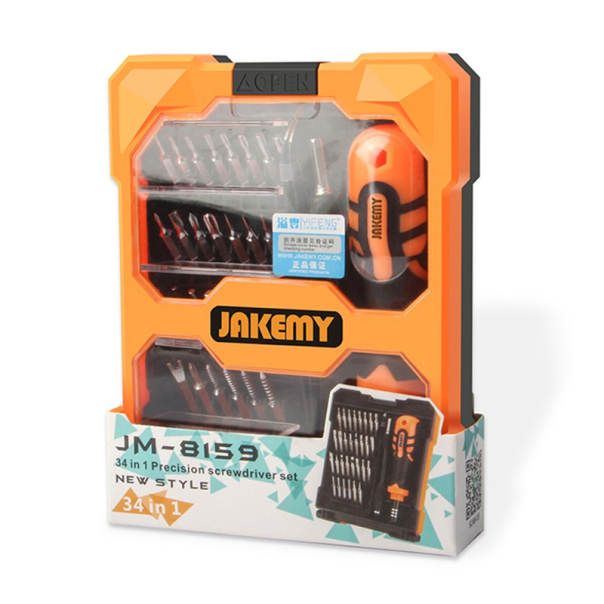 Set šrafcigera JAKEMY JM-8159, 34 u 1 - 213479-1
