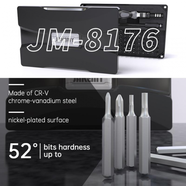 Set šrafcigera JAKEMY JM-8176 106, u 1 - 213477-1