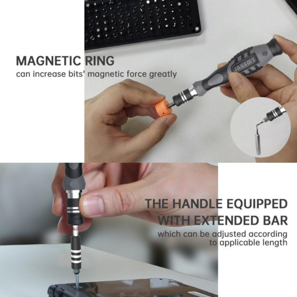 Set šrafcigera JAKEMY JM-8176 106, u 1 - 213477-1