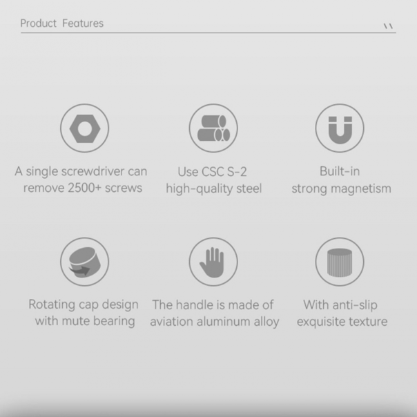 Set srafcigera JAKEMY JM-8190 - 213475