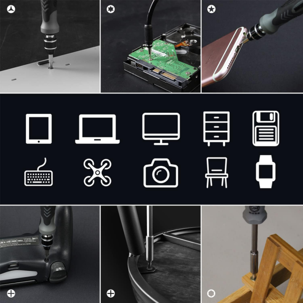 Set srafcigera JAKEMY YF-P13 PRO Tech, 201 u 1 - 213481