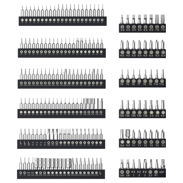 Set srafcigera JAKEMY YF-P13 PRO Tech, 201 u 1 - 213481