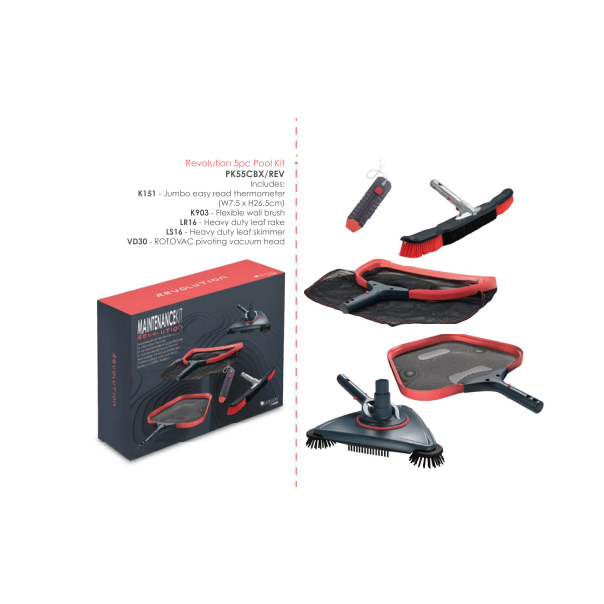 Kokido Lux Set za čišćenje bazena 5 u 1 - 13308