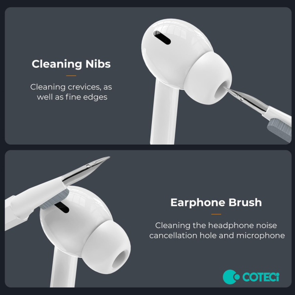 Set za čišćenje Coteci multifunkcionalni 20u1 beli - 222277