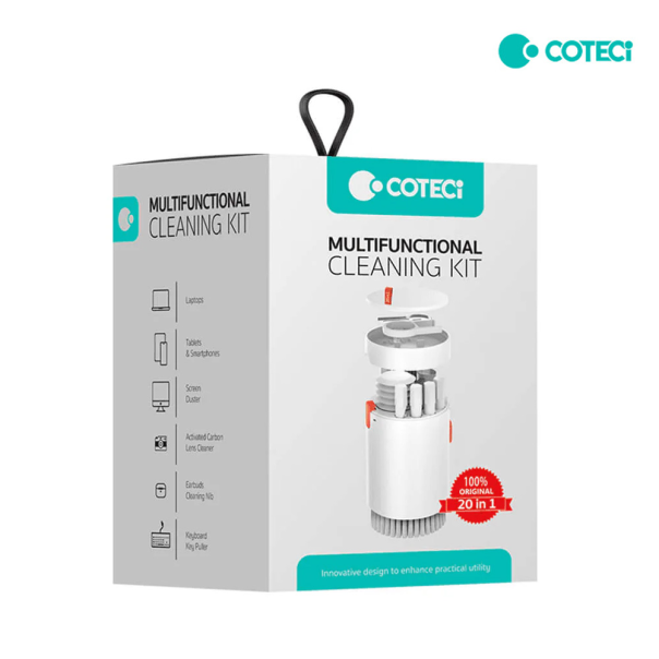 Set za čišćenje Coteci multifunkcionalni 20u1 beli - 222277