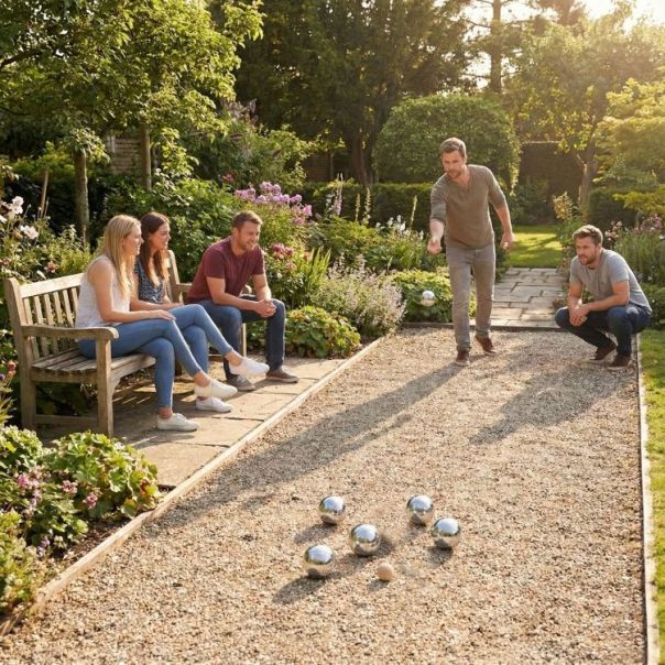 MULTIGARDEN Set za igru boćanja – petanque, 6 kugli + kofer i dodaci - EP2752033